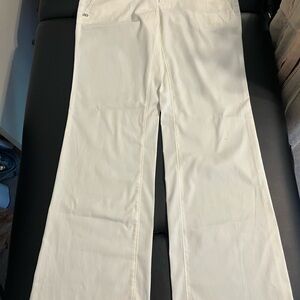 Miss Sixty White Flare Wide Leg Jeans
